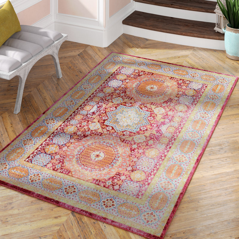 Mistana Bradford Red Area Rug & Reviews Wayfair